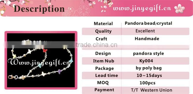 Sundysh Fashion Jewelry Shiny Bling Crystal Lanyard