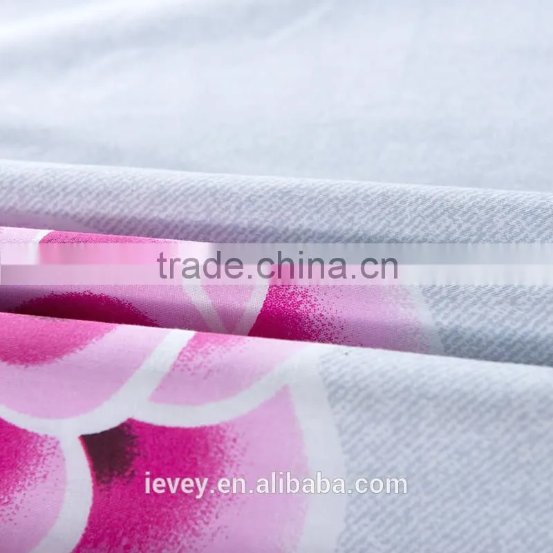 ievey Beautiful bed sheet sets/custom printed bed cover designs Made in China