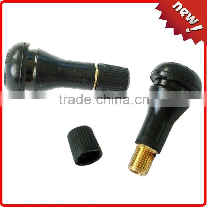 EPDM rubber snap in tubeless tire valve for passanger car & light truck