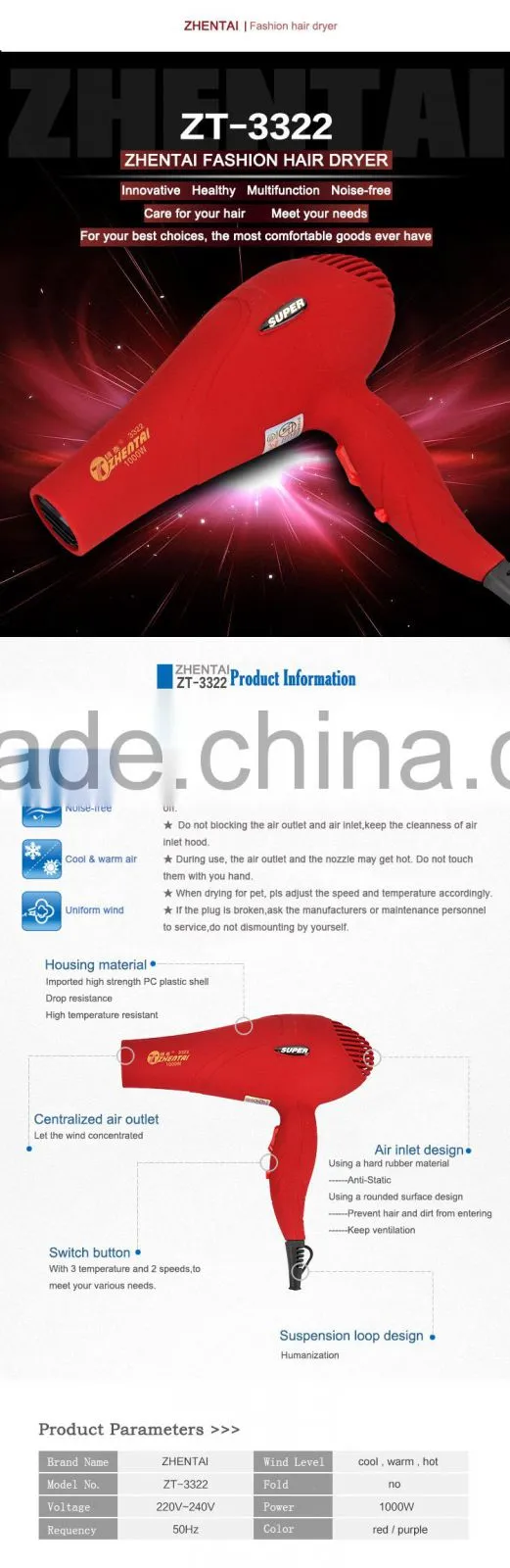 Wholesale Super Mute Hair Dryer Manufacturer Magic Hair Dryer