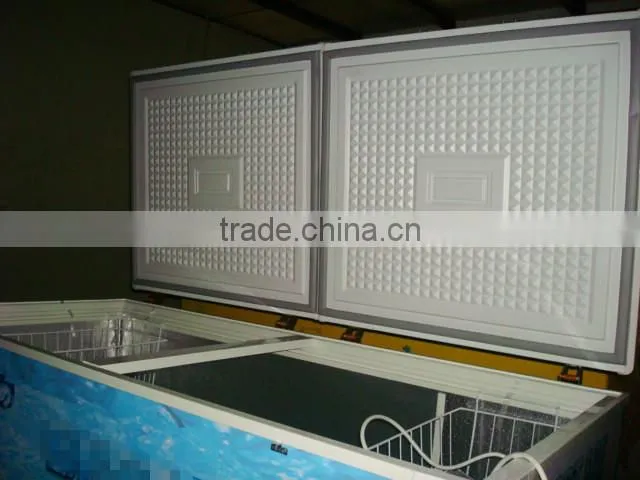 546L big capacity commerical ice cream chest freezer