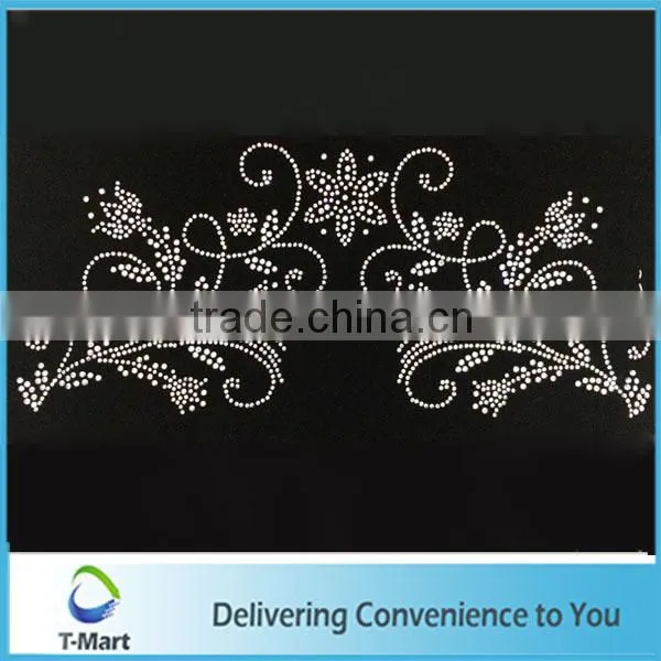 2015 new design t-shirt rhinestone designs