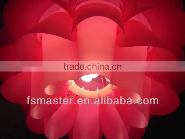 Colorful flower design home appliance ceiling light