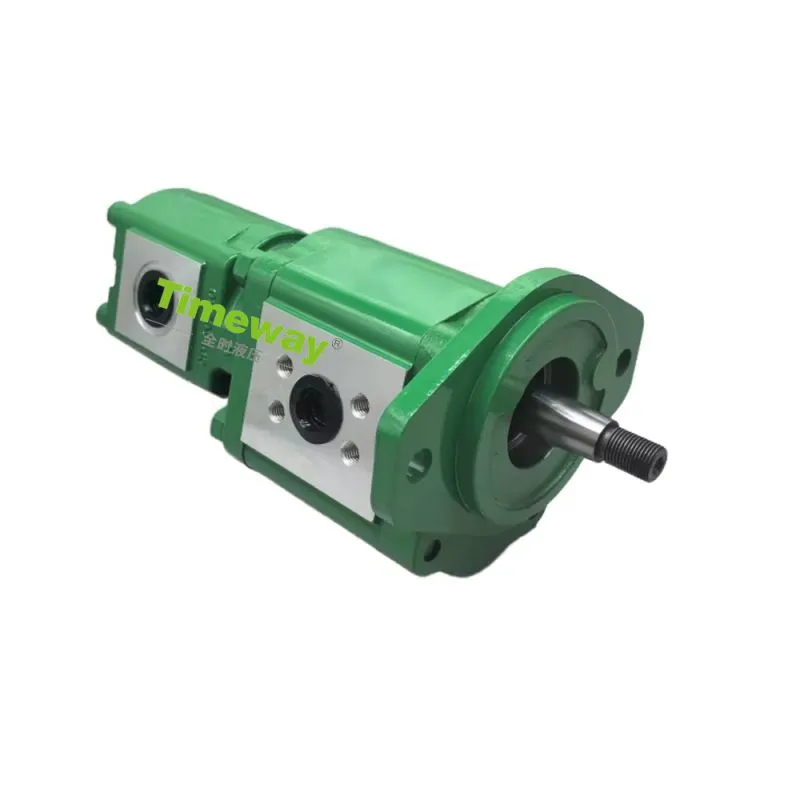 SJ21032 Hydraulic Pump Gear Pump for Repair Tractor 1054 1204 1354 1404 6110B 6120B 6603 Large Tandem Hydraulic Gear Pump