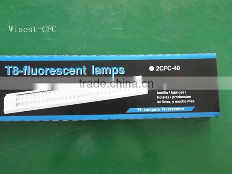 SAA ROHS double tube t8 fluorescent fixture specifications 2x36w