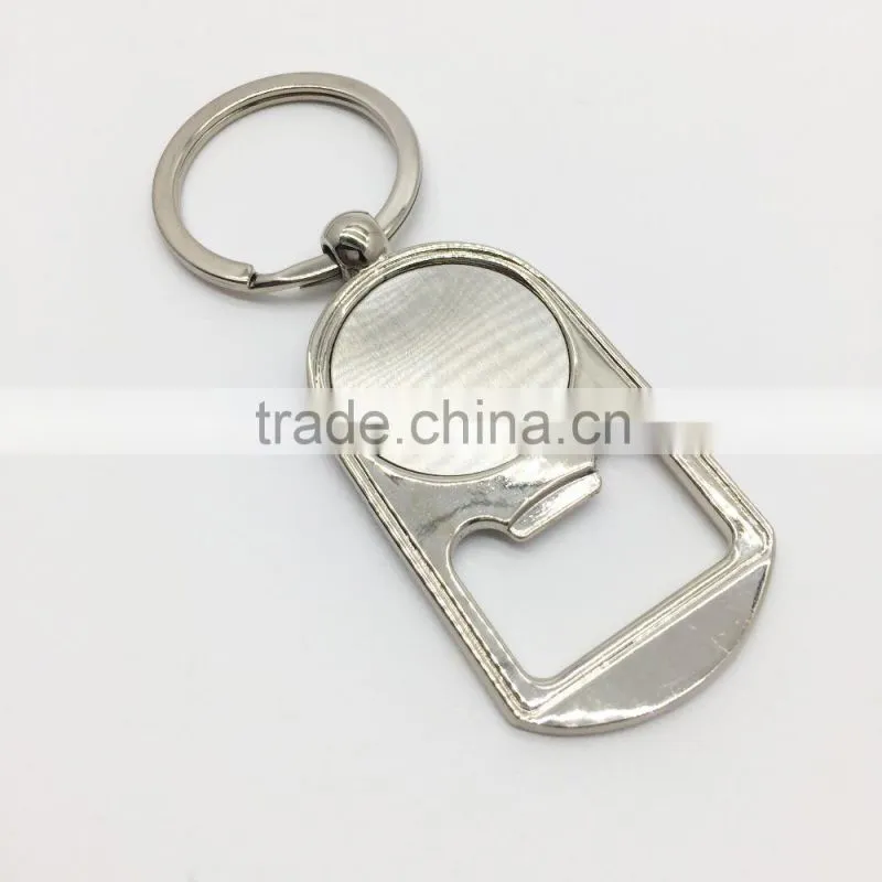 High Quanlity Stainless Steel Custom LOGO Bottle Opener Keychain