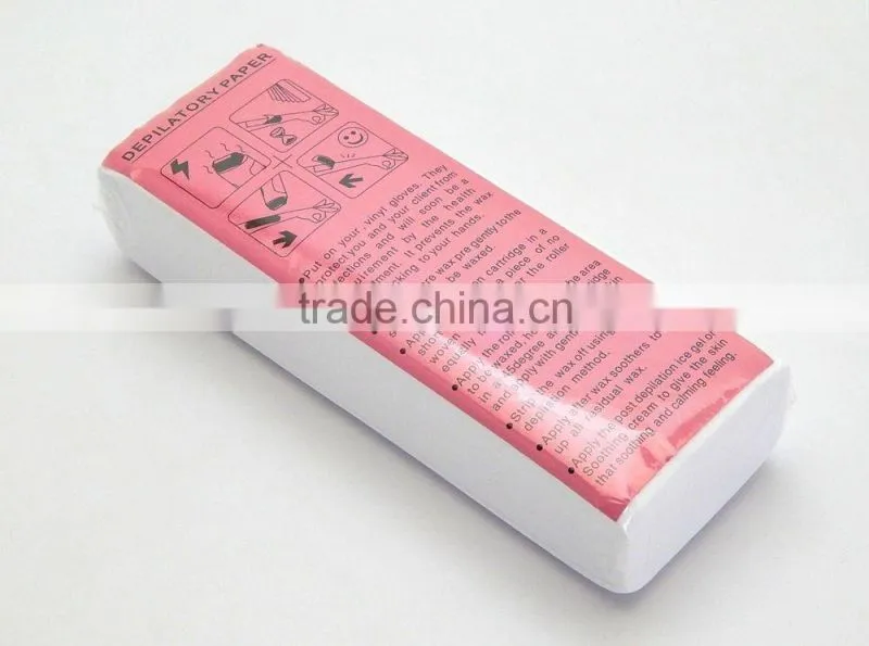 100 x Paper Hair Removal Wax Strips for Body Waxing Best Quality Non Woven