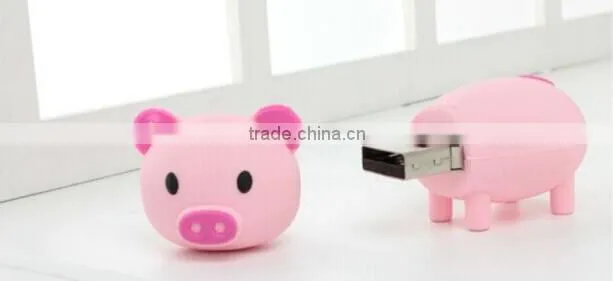 Novelty promotional products cartoon pendrive 2gb