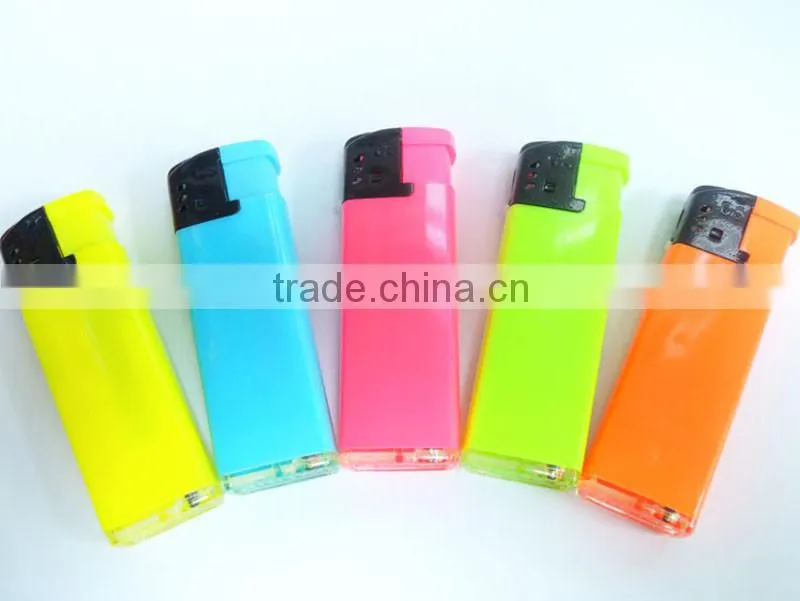 Mini size electronic style cigarette lighter windproof gas lighter refill valve