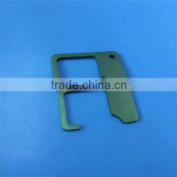 AL6063 Gold anodizing Stamping Parts