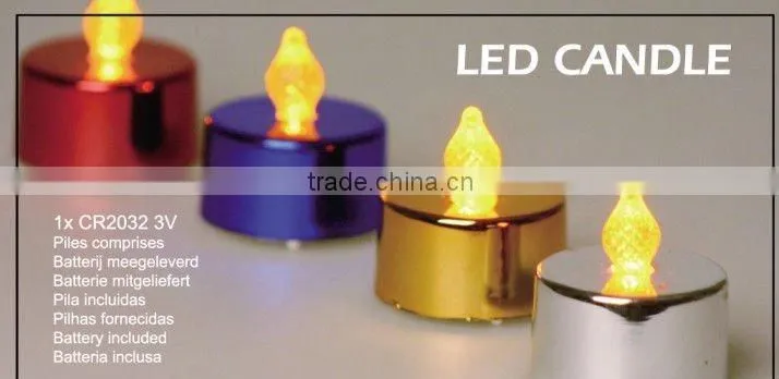 Led Rechargeable candle - 6pcs/set