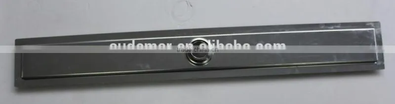 B Series Tiled On Flange Linear Stainless Shower Drain With Wedge Wire Cover
