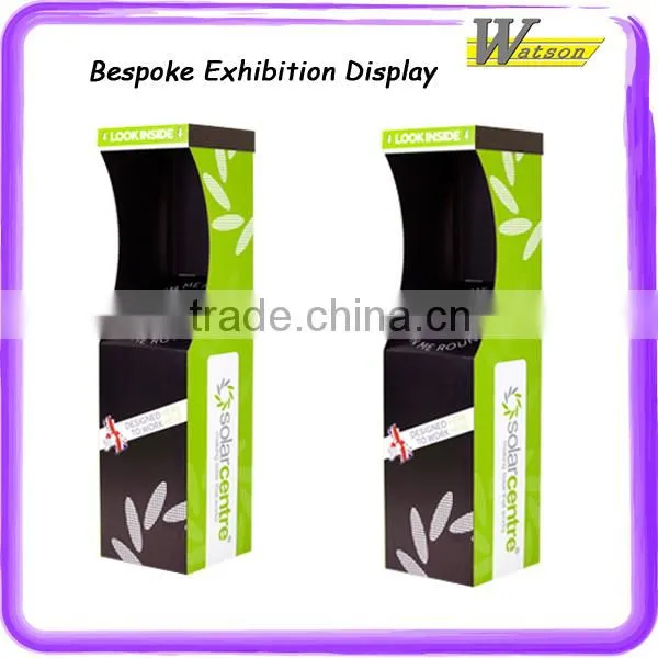 Supermarket Promotion Cosmetic Floor Display Cardboard Dump Bin