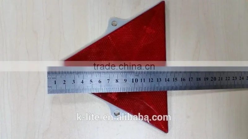 warning triangle reflector