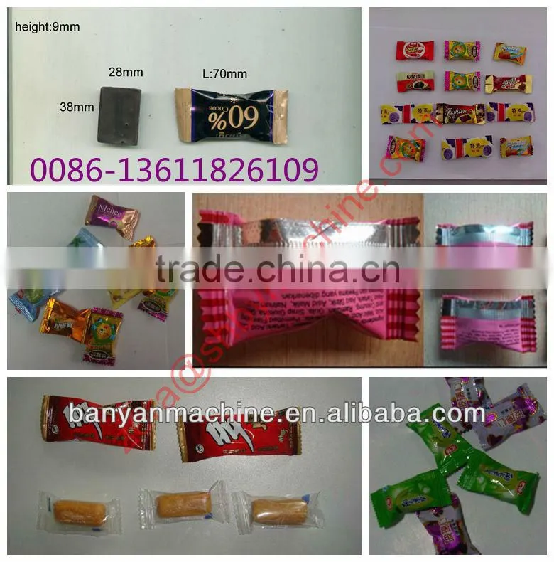 Shanghai manufacturers Automatic Hard Candy Wrapping Machine