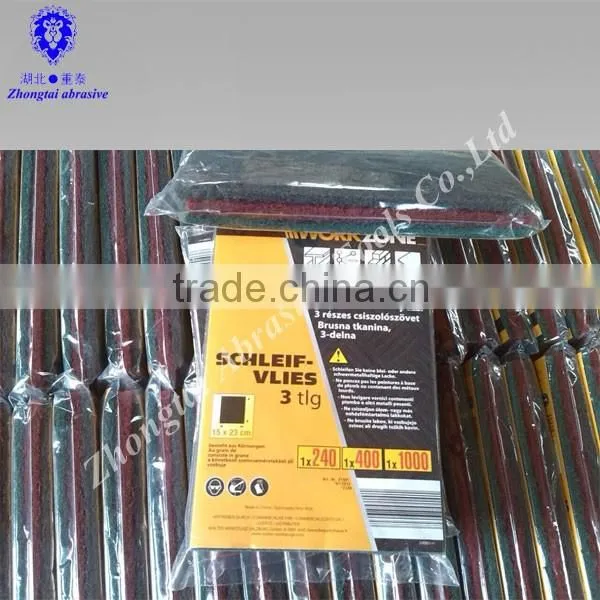 Non Woven Abrasive Finishing Pads for Cleaning, Scouring pad
