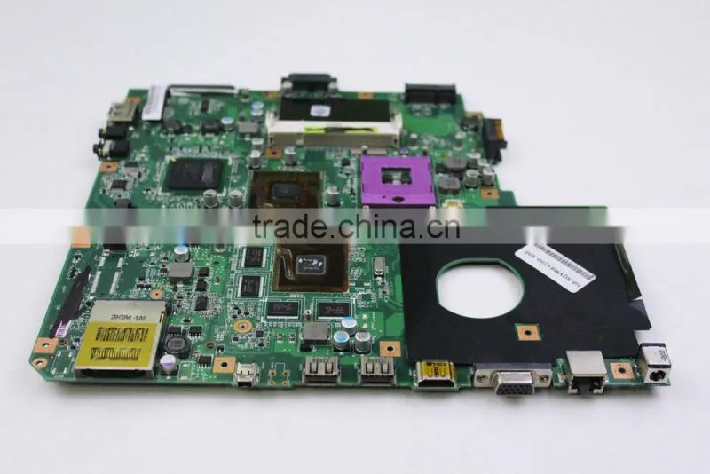 N50VN laptop motherboard for Asus N50V mainboard for G96-650-C1 9650GT VGA main board tested well