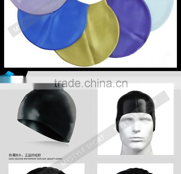 swim wear 100% silicone caps factory