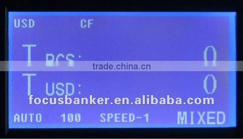 Mixed Denomination Value Counting Machine Support Automatic Start & Stop