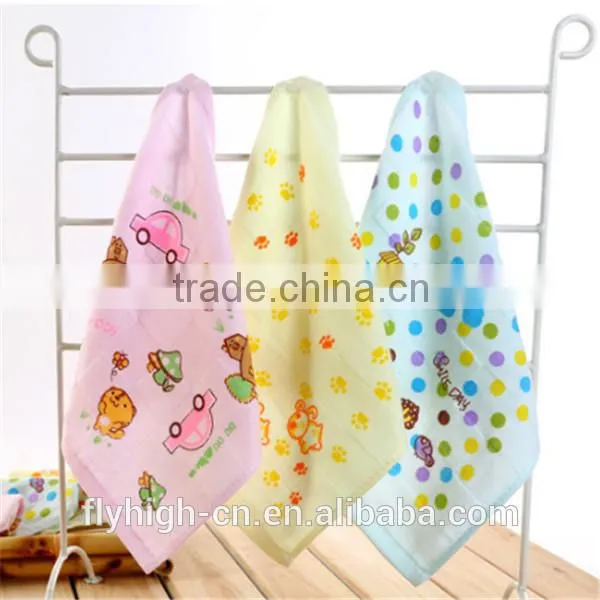 high quality promotional custom cotton children towels