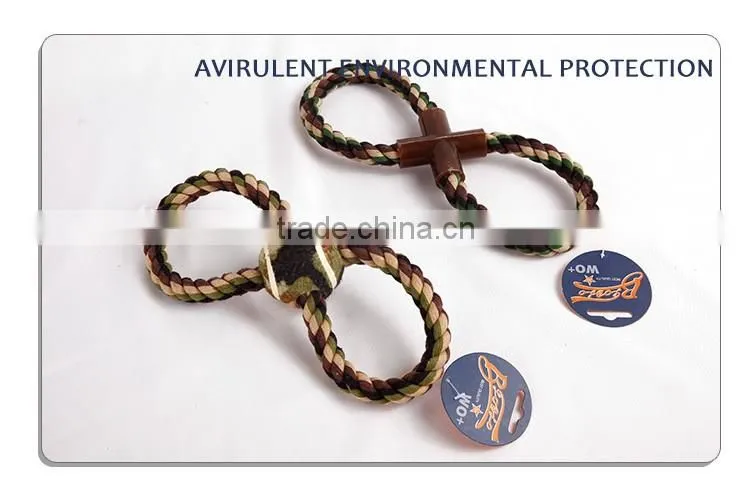 cute and high quality colorful rope toy for dog chewing