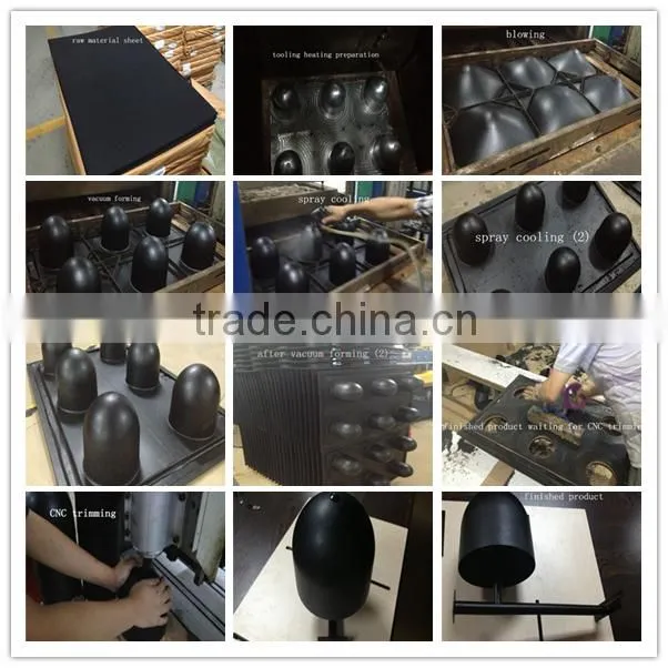Acrylic vacuum molded signs
