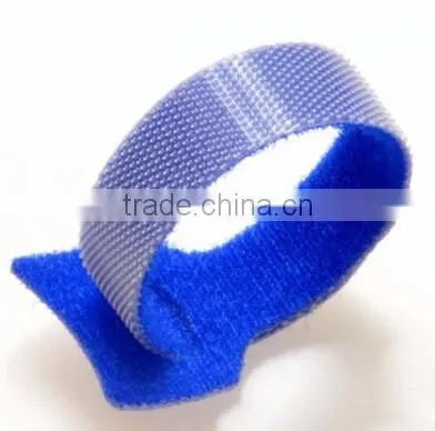 Colorful Customized Hook And Loop Tape Cable Ties Organiser Tidy Straps