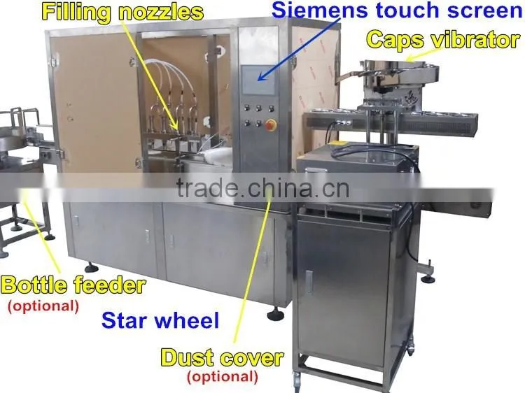 52 countries buy full automatic liquid filling line,liquor filling machine 1000ml