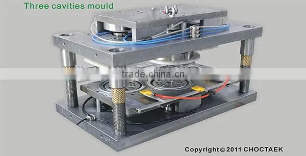 Mould for aluminium foil container making machine