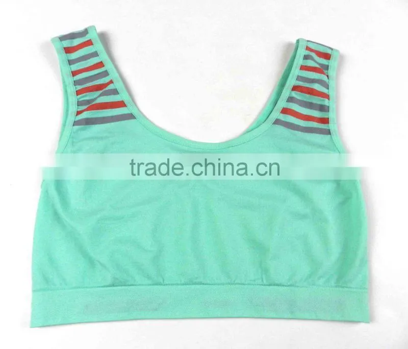 Nylon/Spandex Seamless Lady Bra