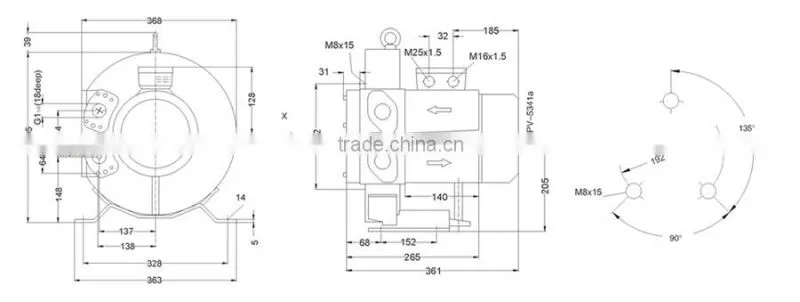 high pressure ring blower