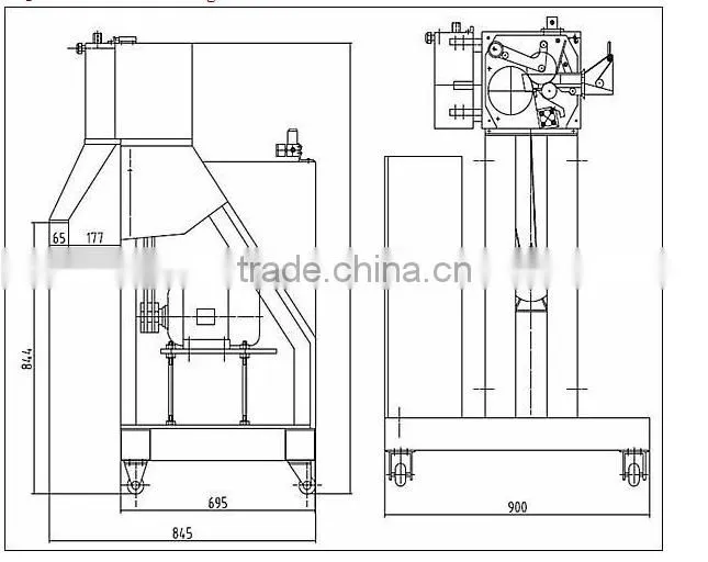 3*3mm granules pelletizer for cutting plastic