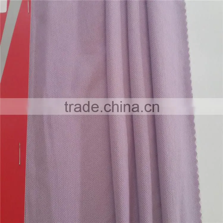 coolmax cotton polyester Pique mesh all fabric polo shirt fabric