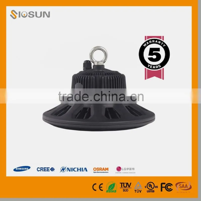 2016 New 280W IP67 31640Lumens UL DLC Listed Industrial UFO LED High Bay Light