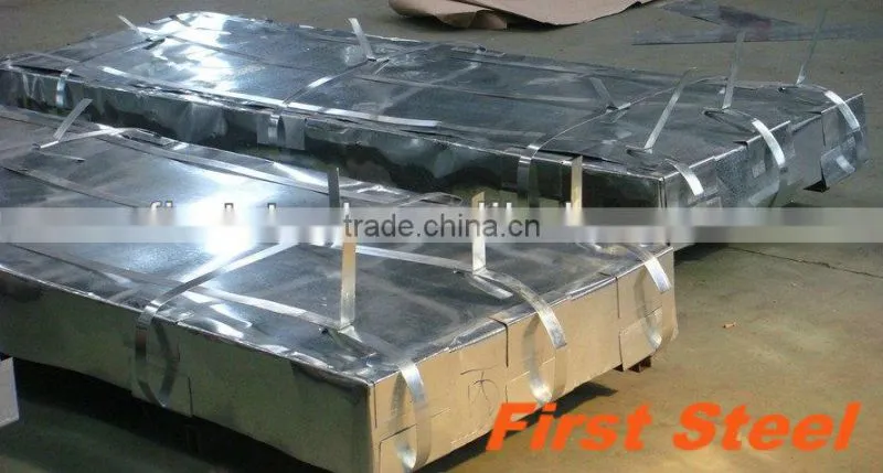 bottom price galvanized corrugated steel plates