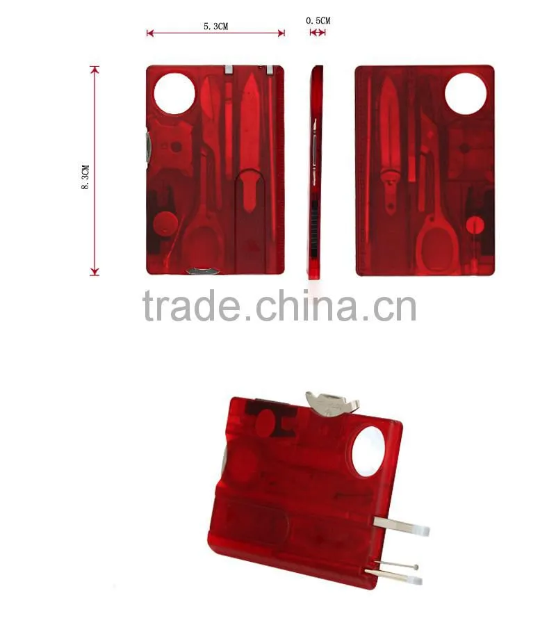 Portable Creative Army Card & Multi Survival Tool