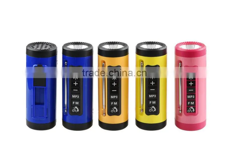 New Mp3 Phone Music Player Laptop Computer PC USB Speaker with led flashlight