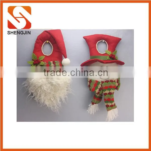 SJ-6677 Lovely Christmas Elf animal toy plush / stuffed soft xmas hanging doll