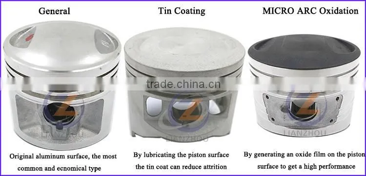 OEM Motorcycle Parts CH100 Motorcycle Piston Kit