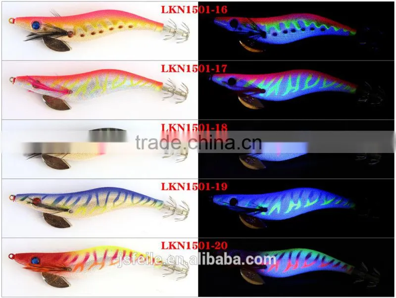 Transparent body purple back 3.0 squid jig