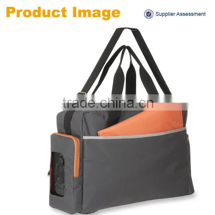 2016 newest high quality polyester cheap nappy bag baby