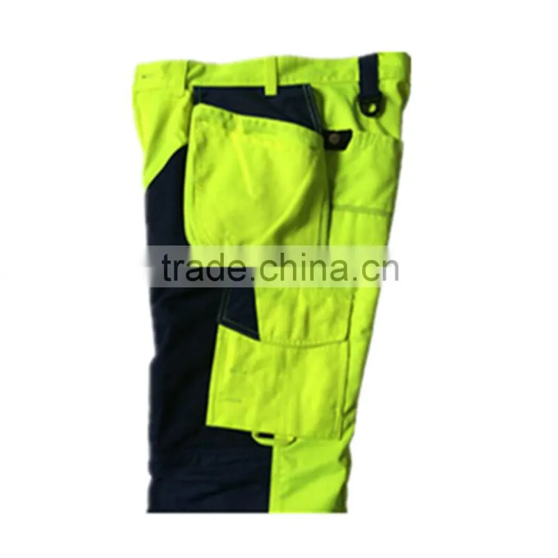 100% Polyester Cheap Mens Many Pockets Cargo Pants
