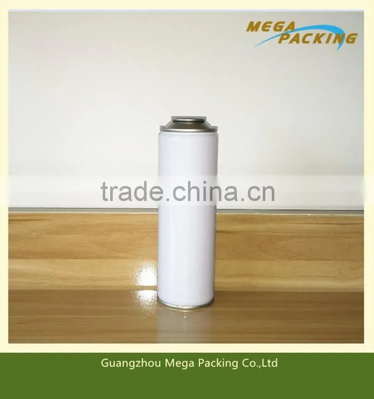 52 Diameter High quality of White coating tin can packing for spray&aerosol