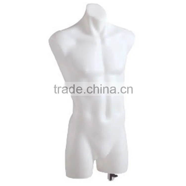 Modern headless torso half-body male mannequin for sale