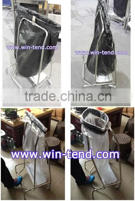 Moving Waste Trolely Cart
