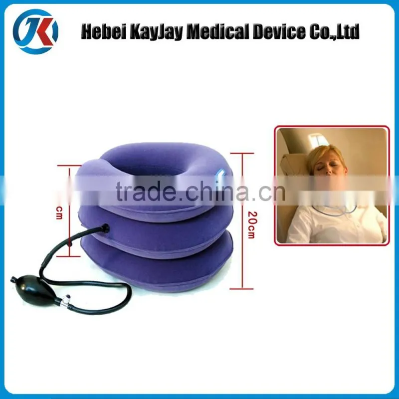 home health neck care inflatable cervical collar CE certified Medical neck traction unit