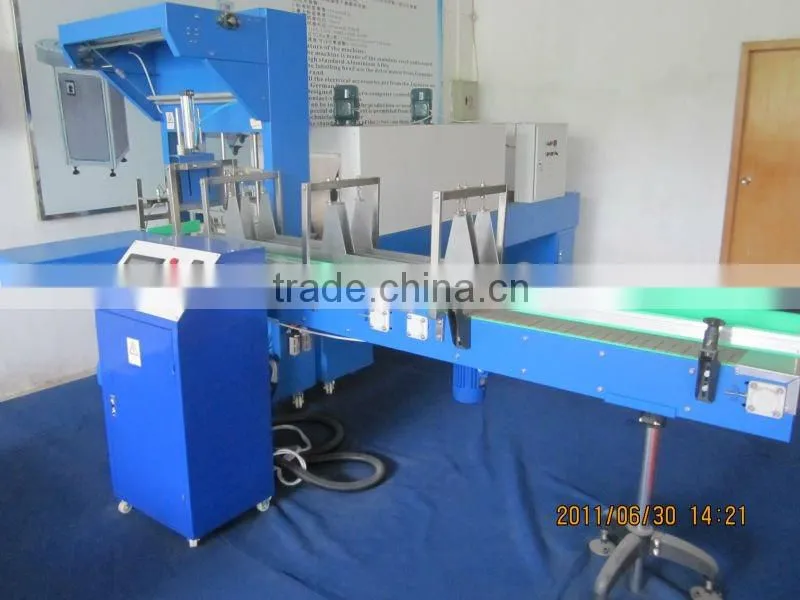 Automatic Shrink Wrapping Packing Machine/ shrink wrapping machine/ film shrinking packing machine/ plastic film packing machine