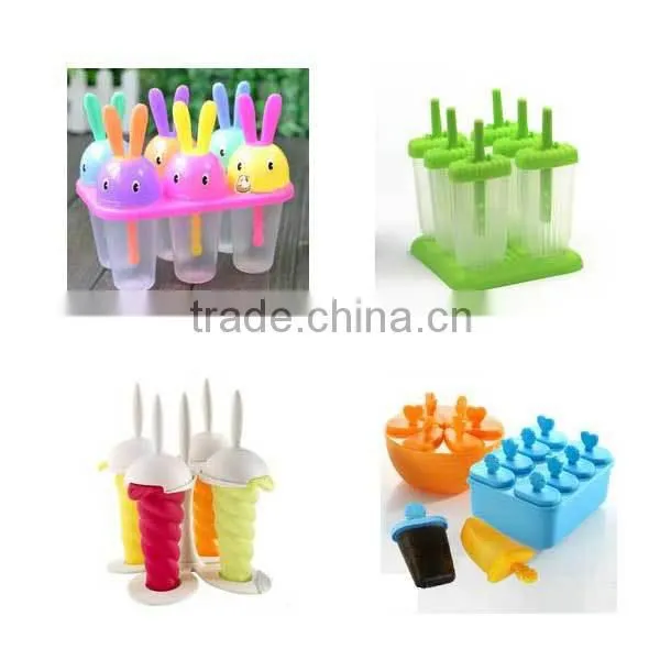 Cute Plastic PP Material Made Ice Cream Mold
