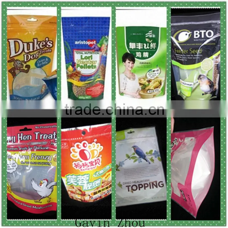 Aluminum Foil Bag with stand up zipper