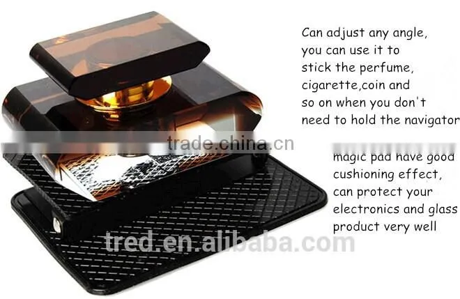 360 rotatable Sticky Navigation Frame/Anti Slip Pad for GPS Navigator